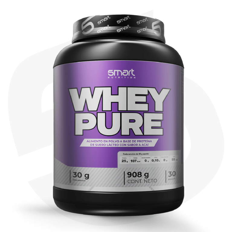 WHEY PURE 2 LIBRAS (908 GR) AÇAI – SMART NUTRITION