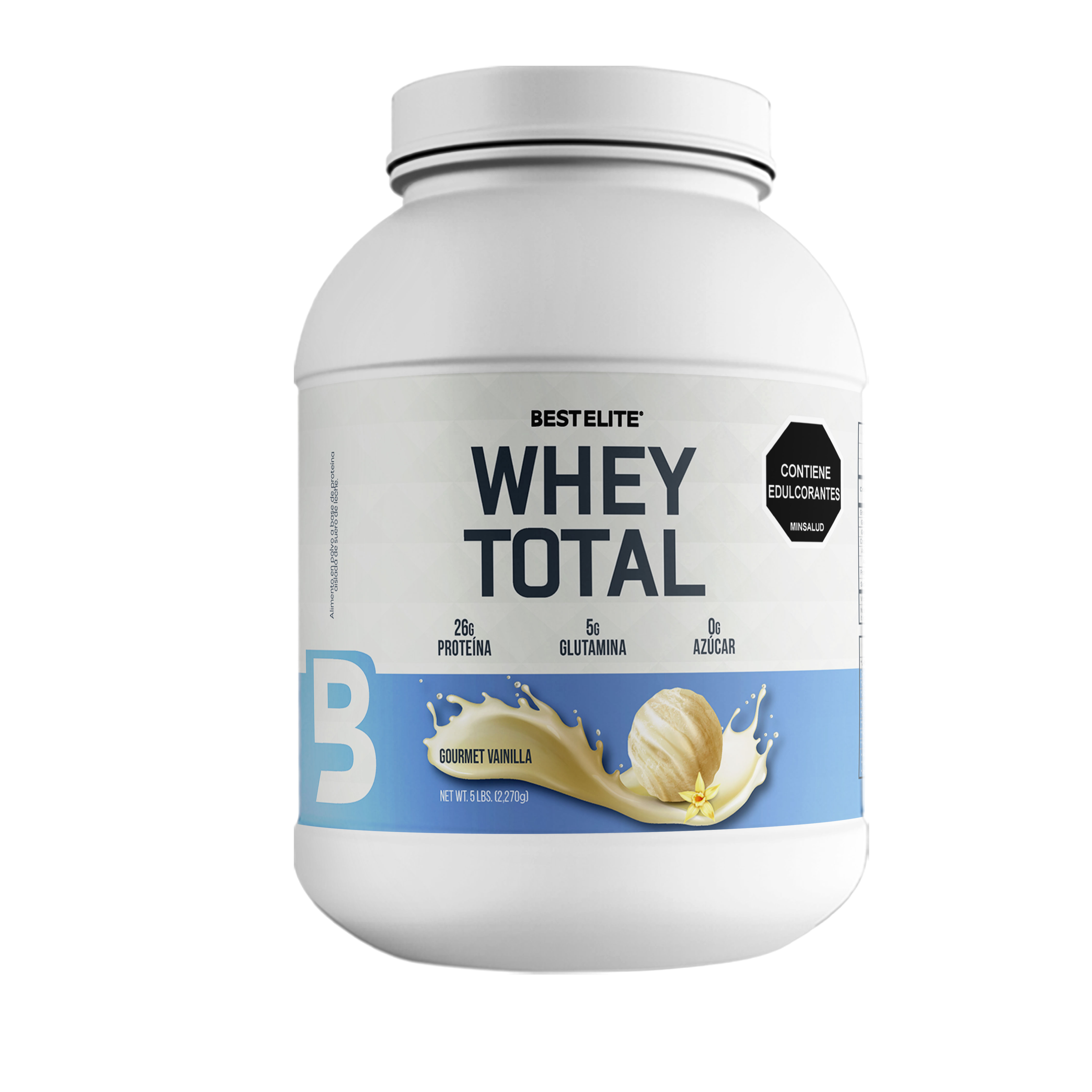 WHEY TOTAL 5 LIBRAS VAINILLA GOURMET - BEST ELITE