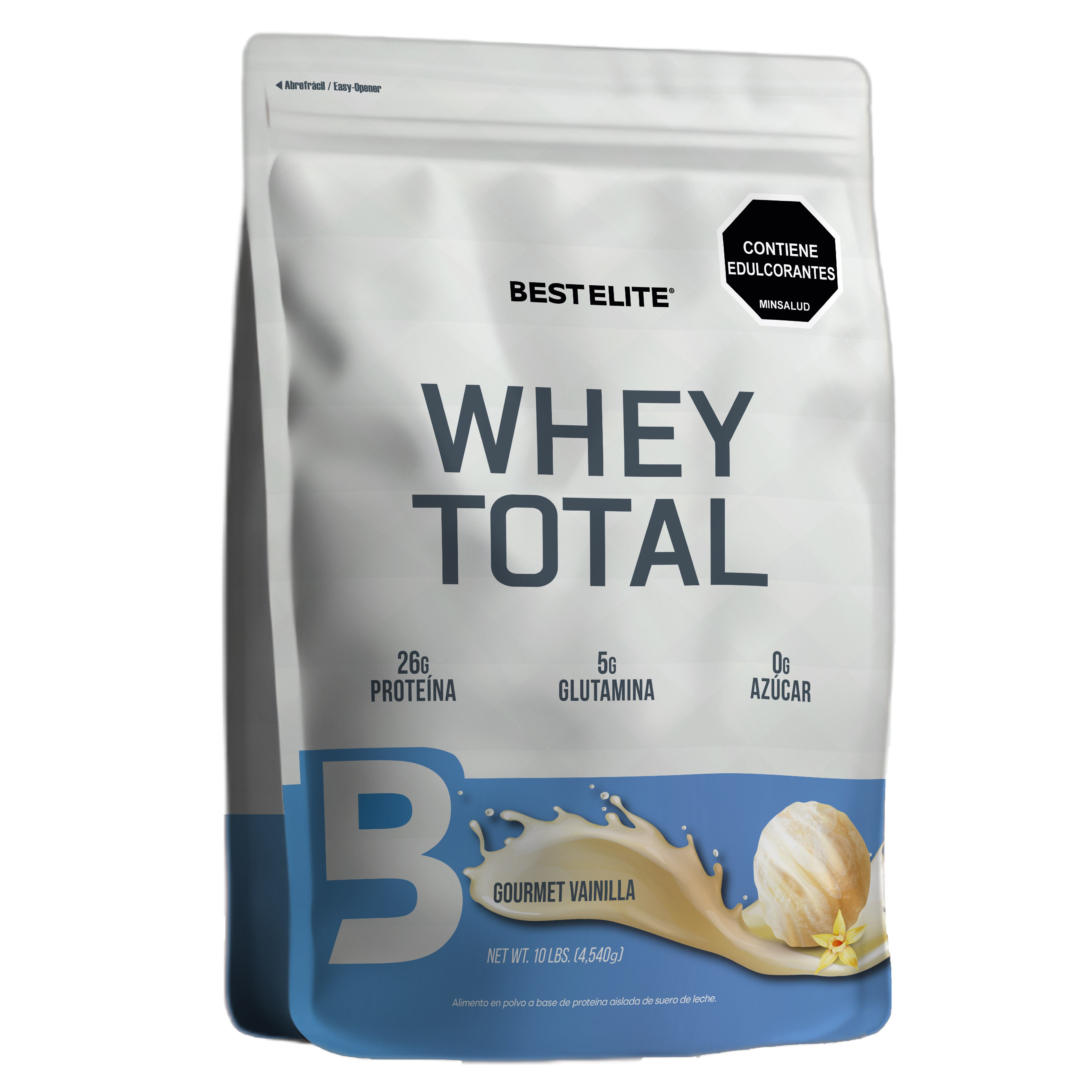 WHEY TOTAL 10 LIBRAS GOURMET VAINILLA - BEST ELITE