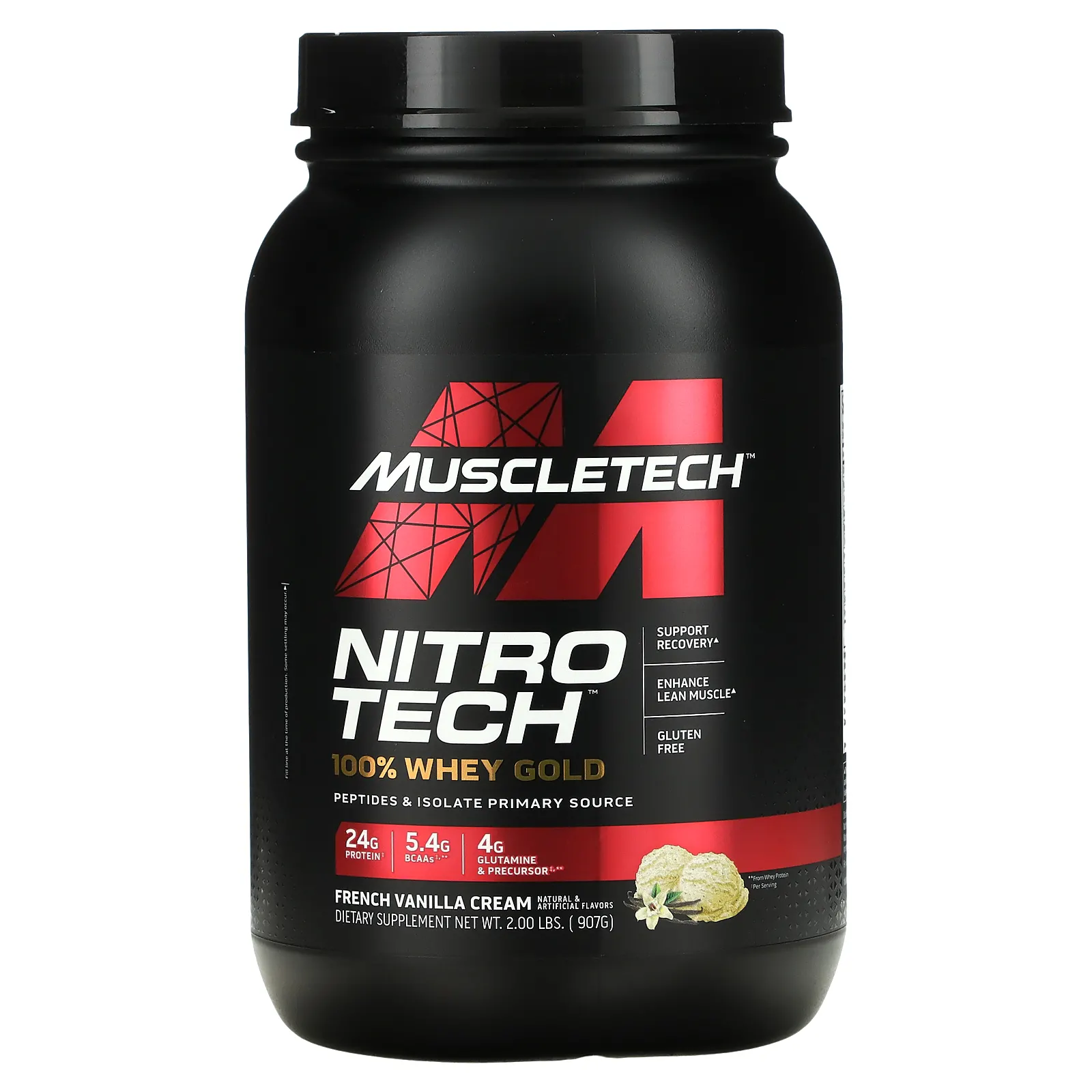 NITRO TECH WHEY GOLD 2 LIBRAS VAINILLA – MUSCLETECH