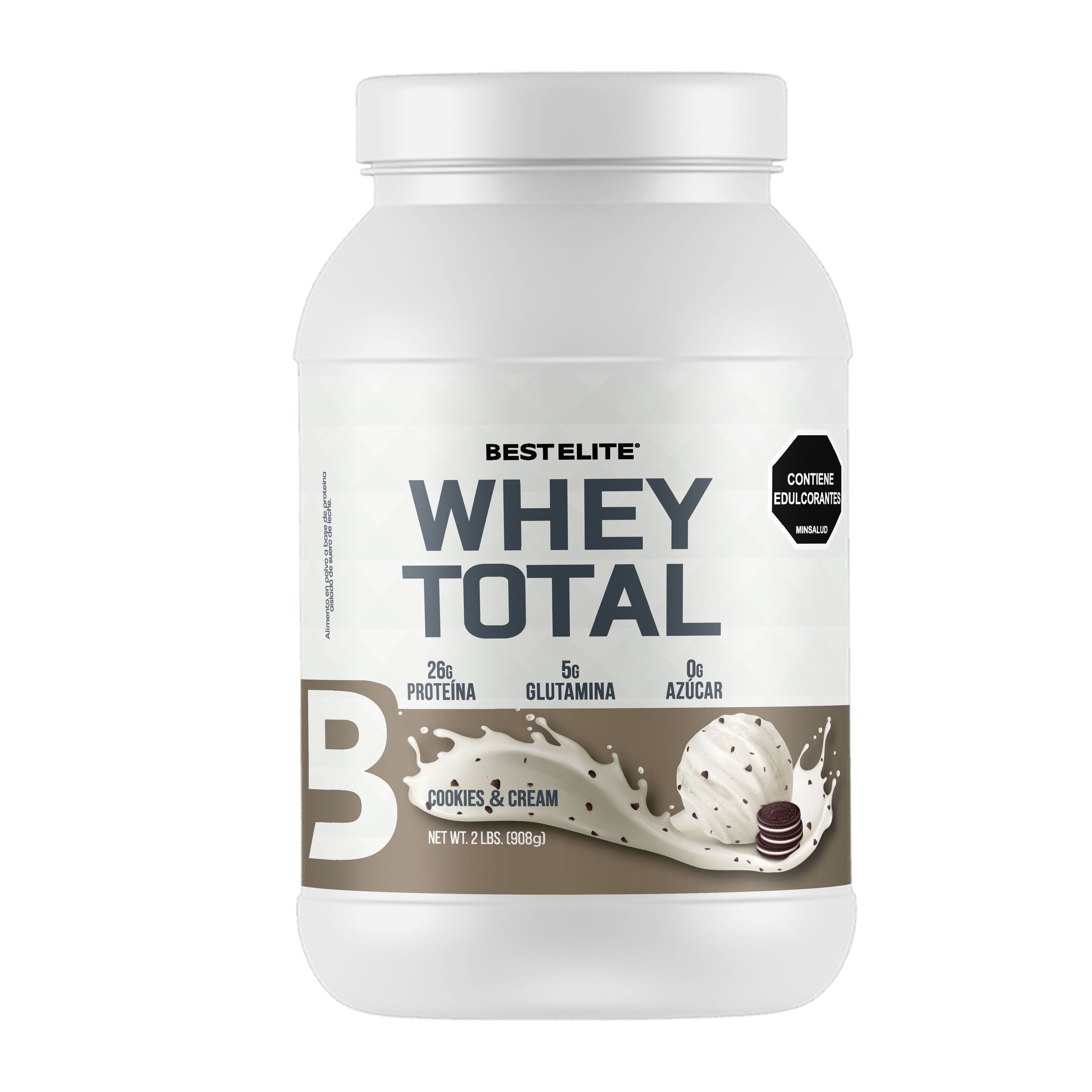 WHEY TOTAL 2 LIBRAS COOKIES AND CREAM – BEST ELITE