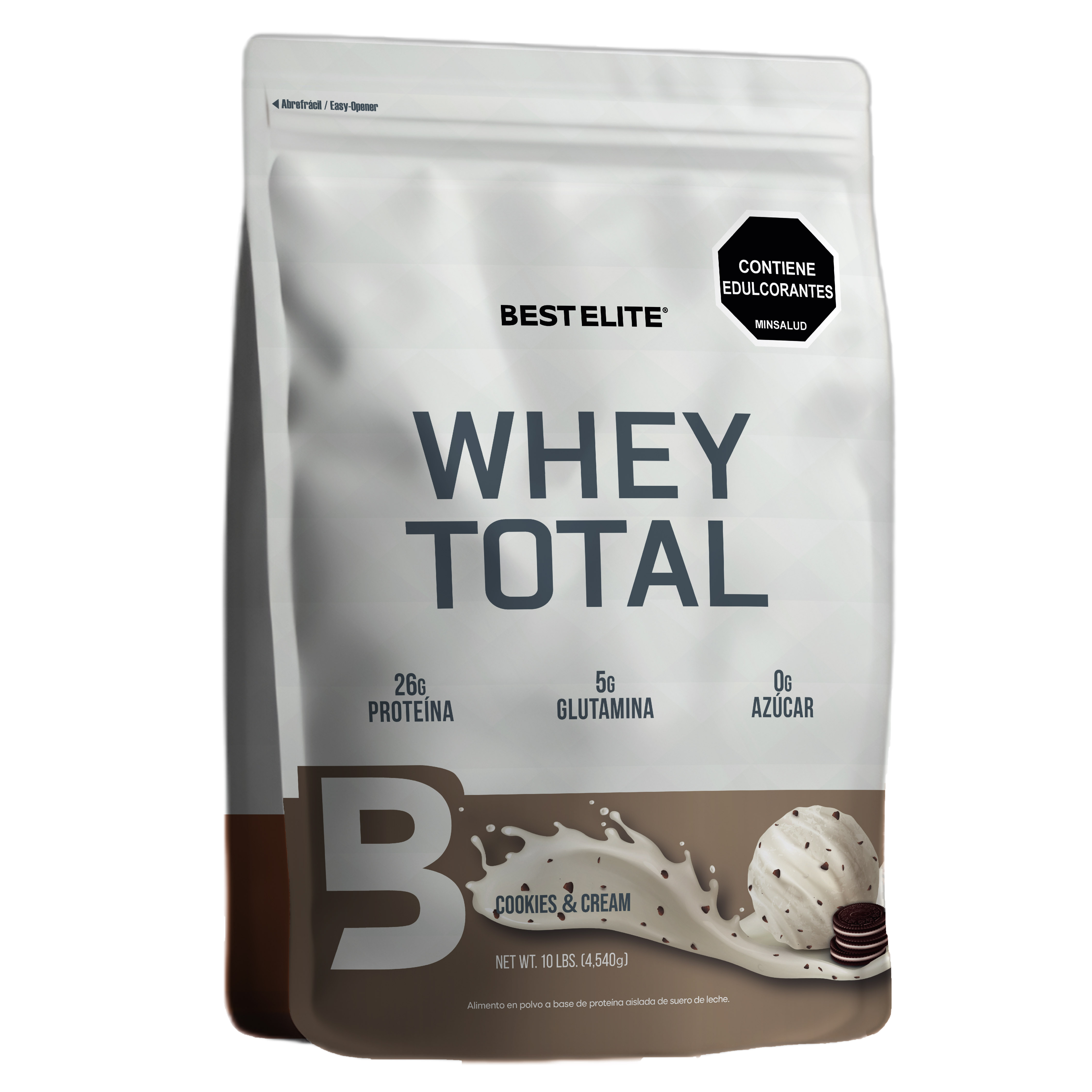 WHEY TOTAL 10 LIBRAS COOKIES & CREAM – BEST ELITE