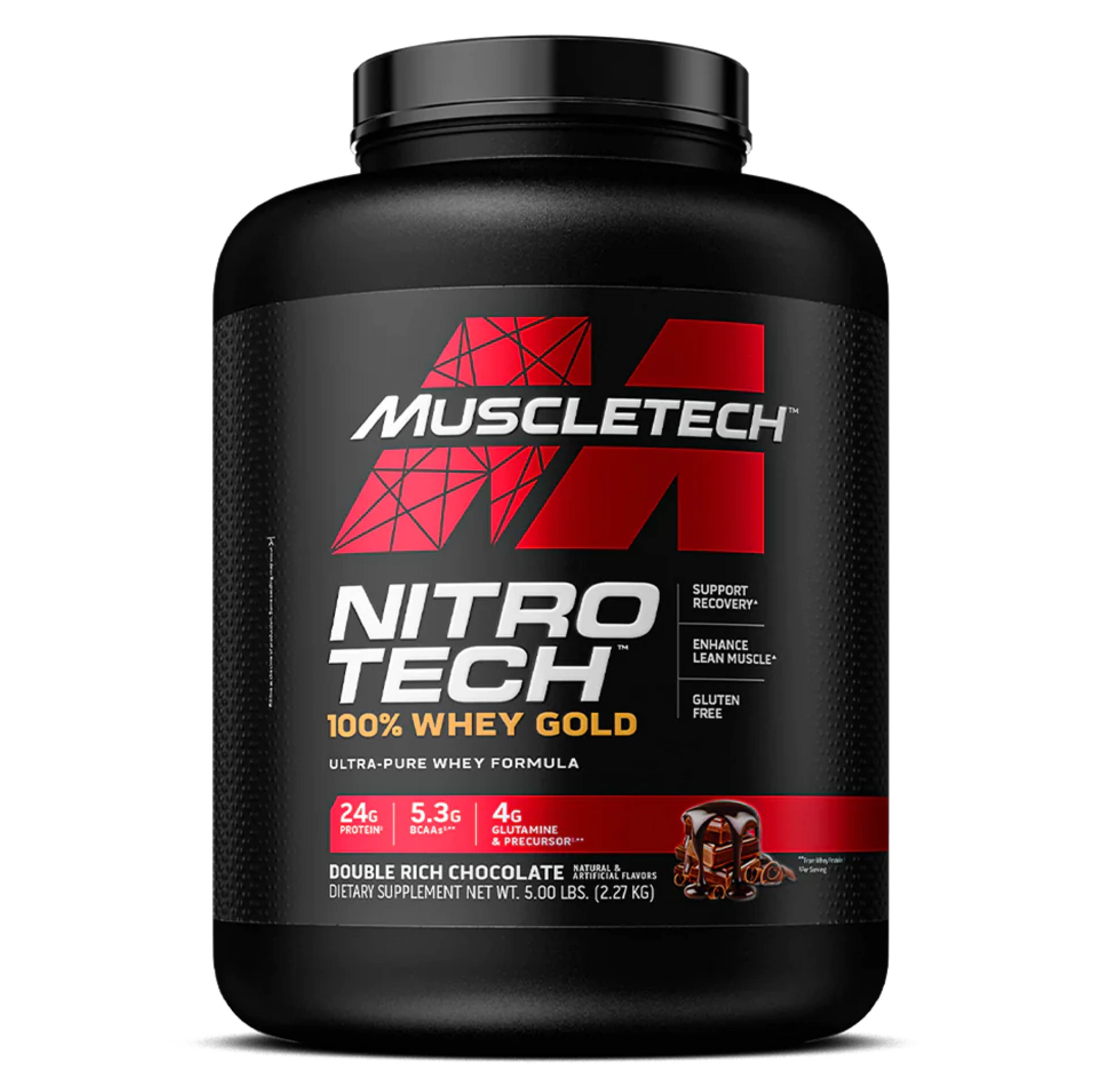 NITRO TECH WHEY GOLD 5 LIBRAS DOUBLE RICH CHOCOLATE – MUSCLETECH