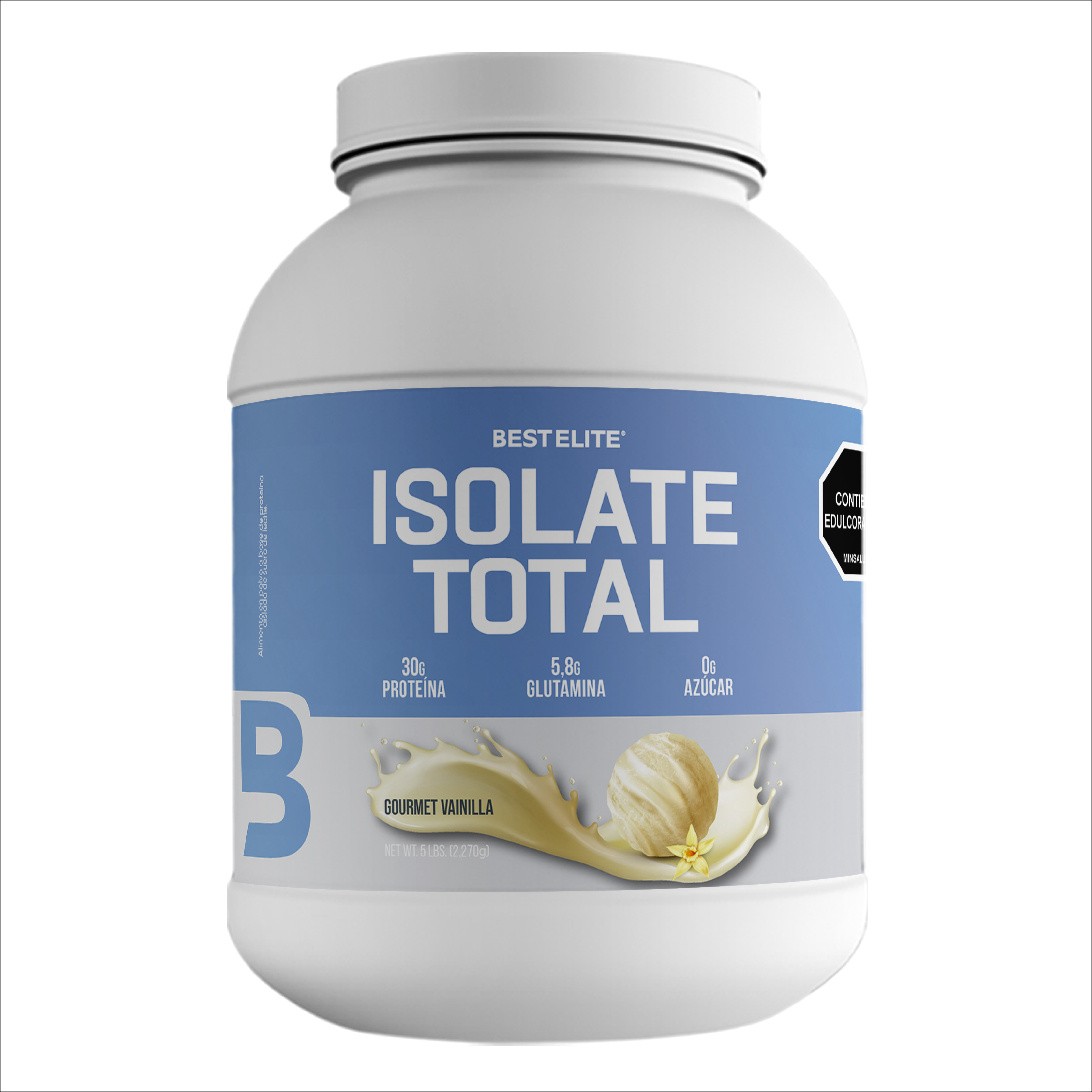 ISOLATE TOTAL 5 LIBRAS VAINILLA – BEST ELITE