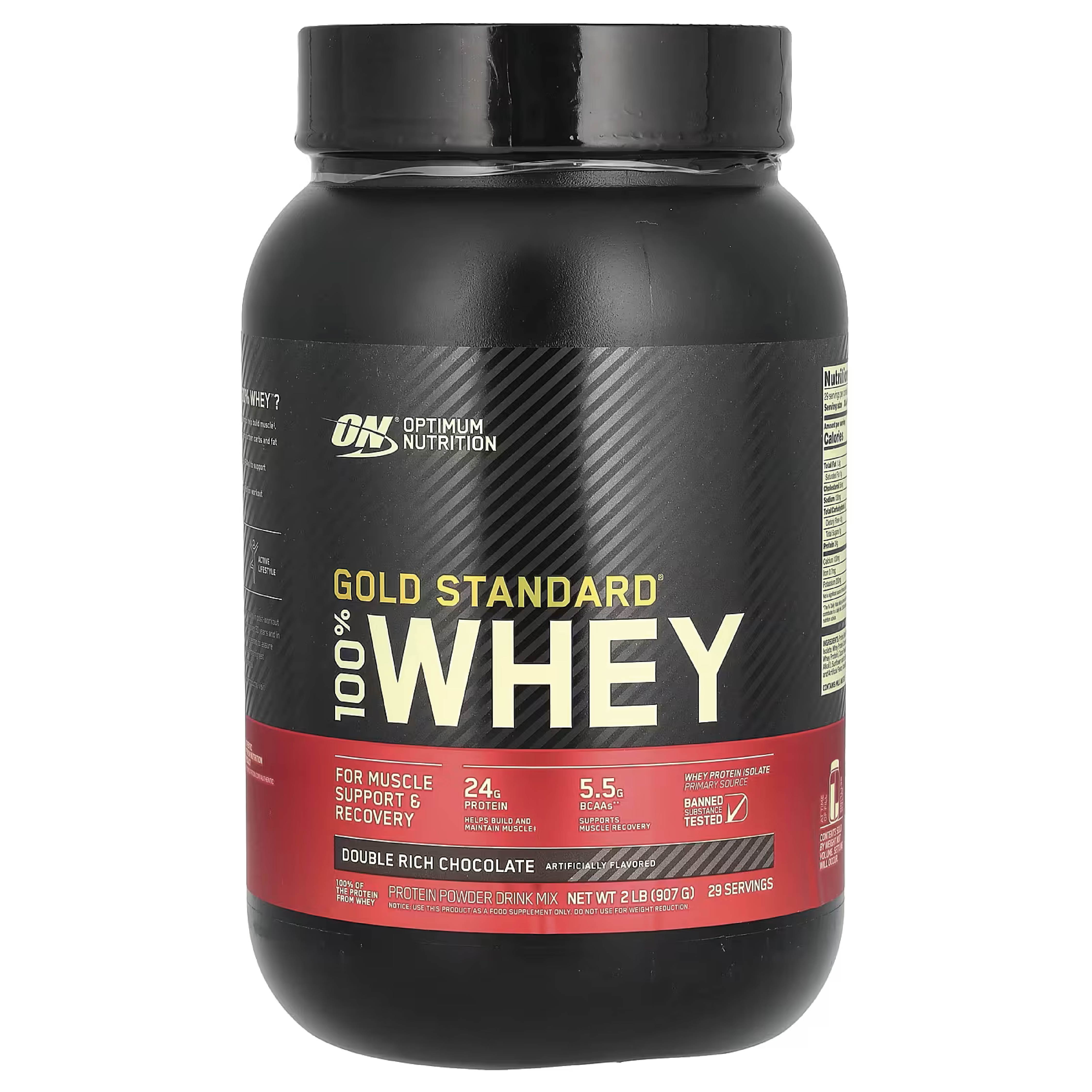 WHEY GOLD STANDARD 2 LIBRAS DOBLE RICH CHOCOLATE – OPTIMUM NUTRITION