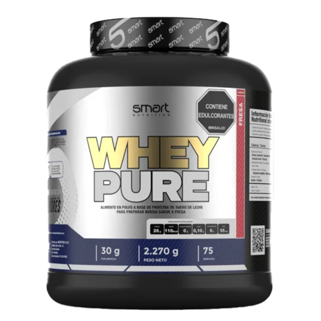 WHEY PURE 5 LIBRAS FRESA – SMART NUTRITION