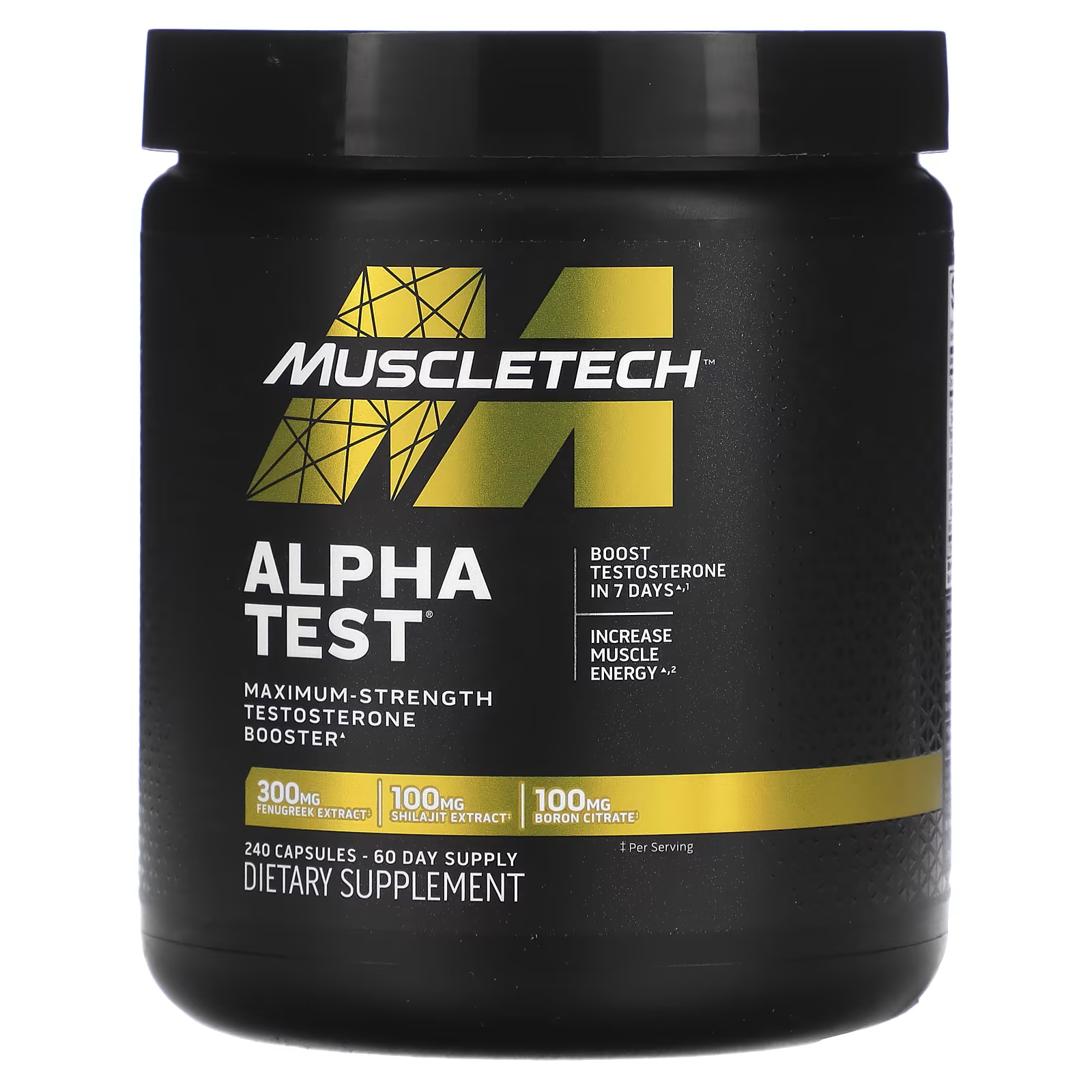 ALPHA TEST 240 CAPSULAS 120 SERICIOS - MUSCLETECH