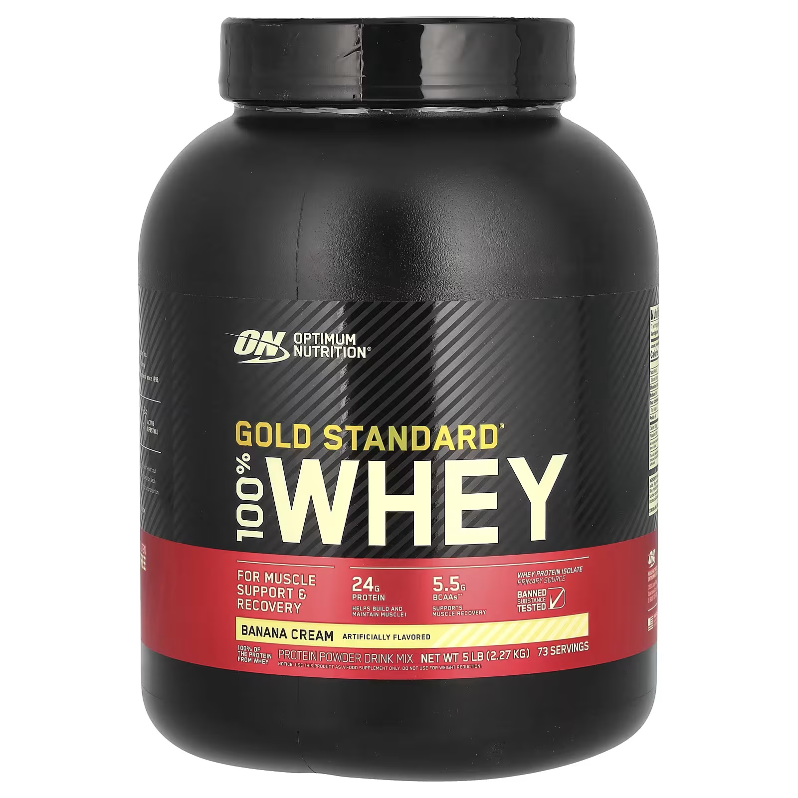 WHEY GOLD STANDARD 5 LIBRAS BANANA CREAM – OPTIMUM NUTRITION