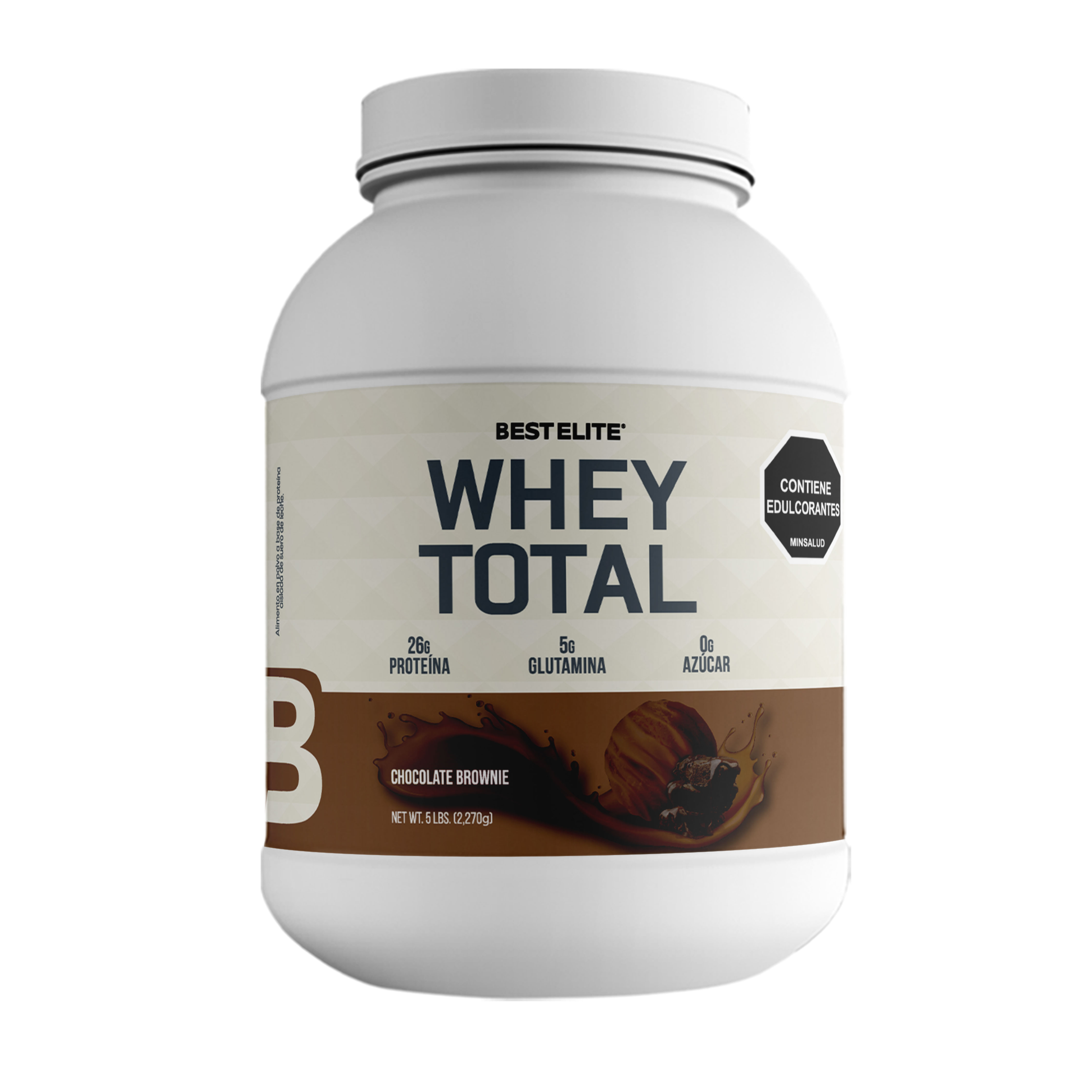 WHEY TOTAL 5 LIBRAS CHOCOLATE BROWNIE – BEST ELITE