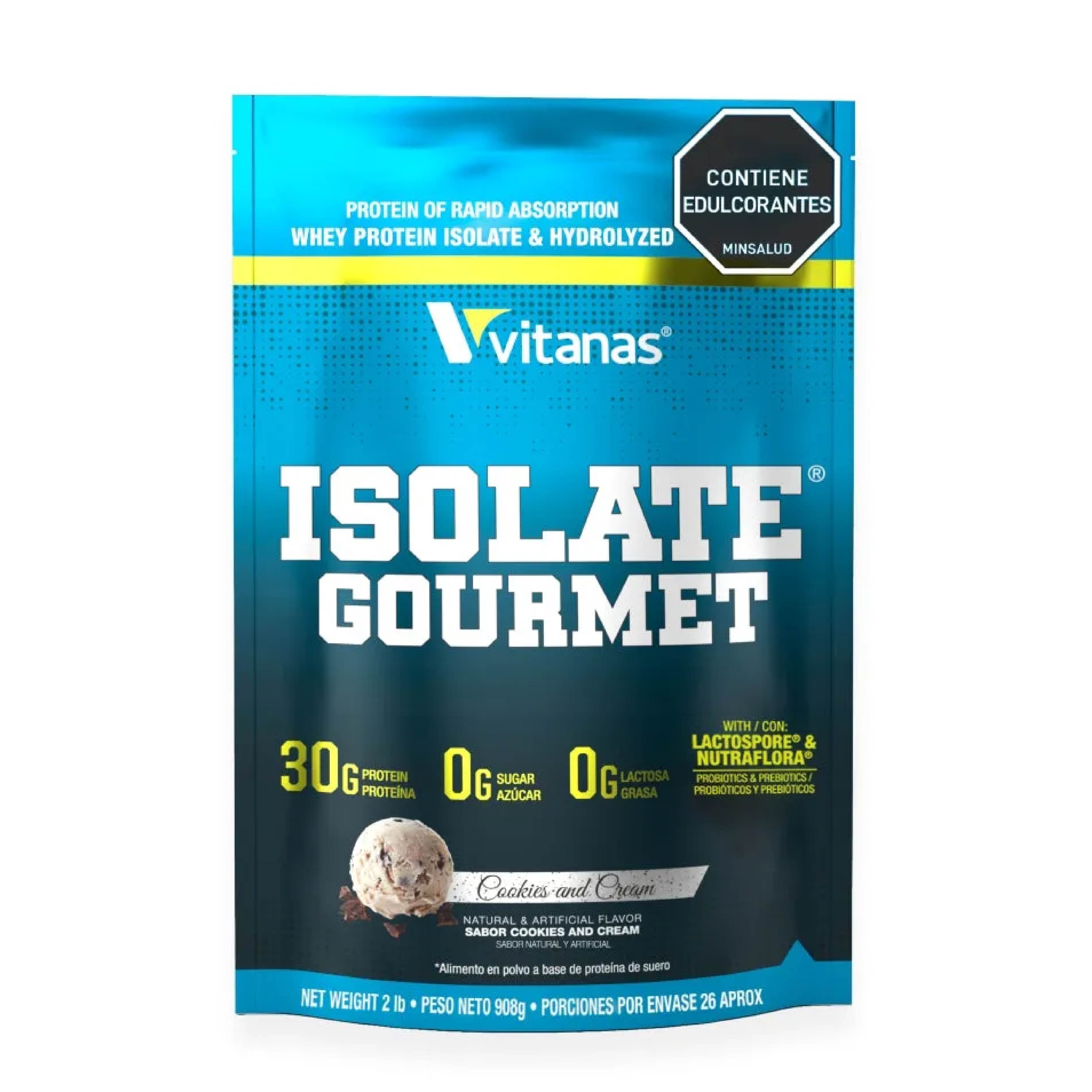 ISOLATE GOURMET 2 LIBRAS VITANAS - COOKIES AND CREAM