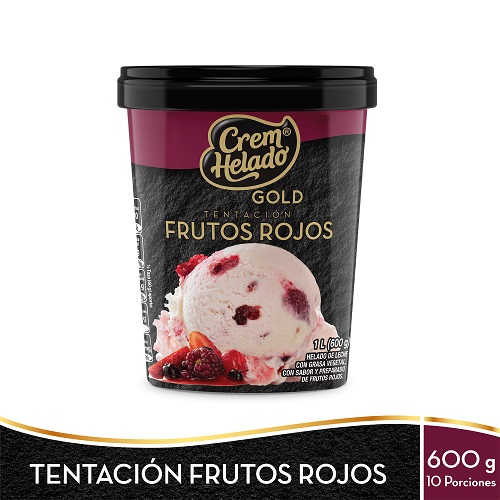 VASO GOLD FRUTOS ROJOS 600 g