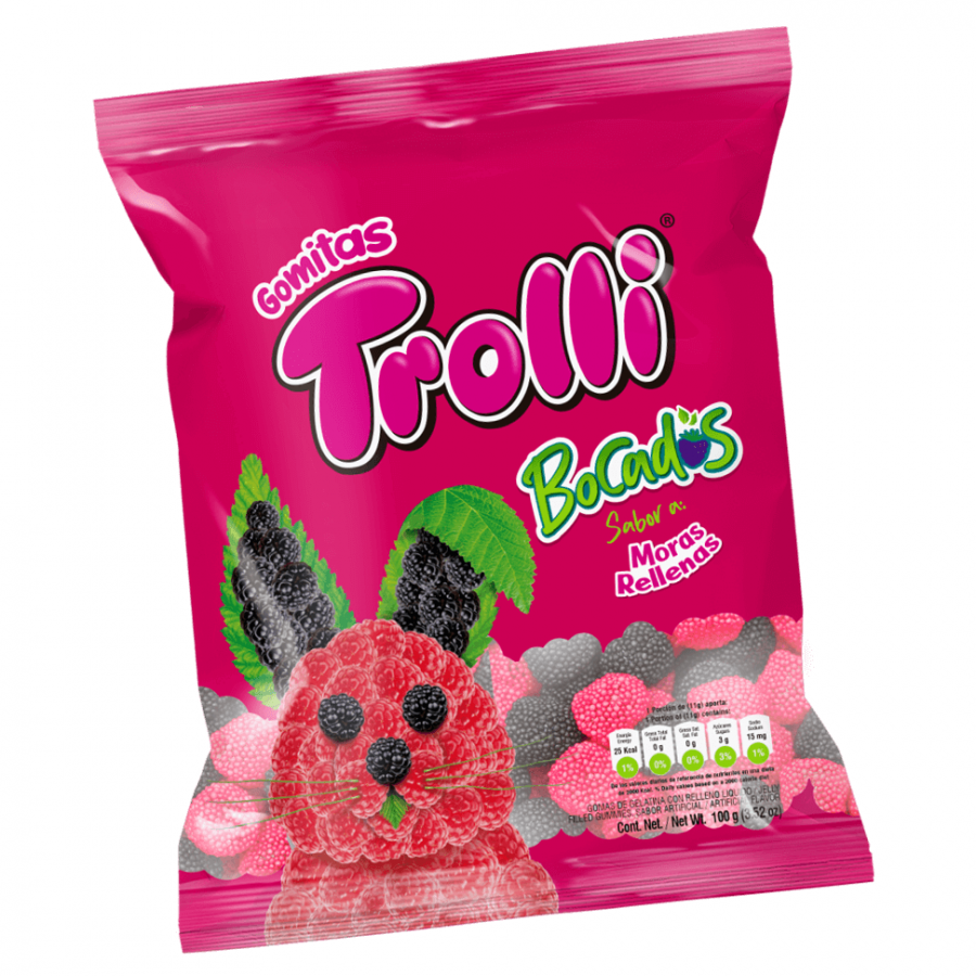 TROLLI BOCADOS MORA RELL 100 g