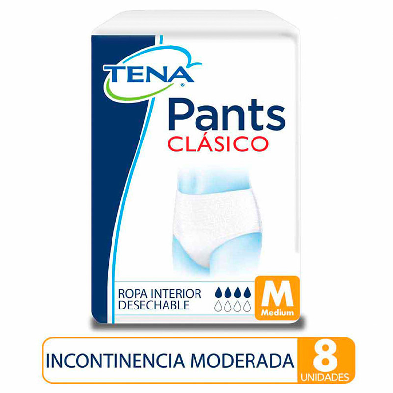 TENA PANTS CLAS L X8