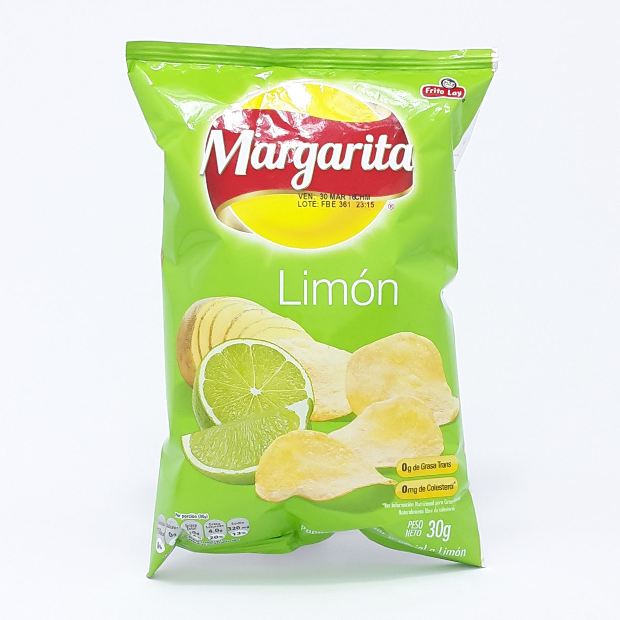 PAPAS LIMON MARG 25g