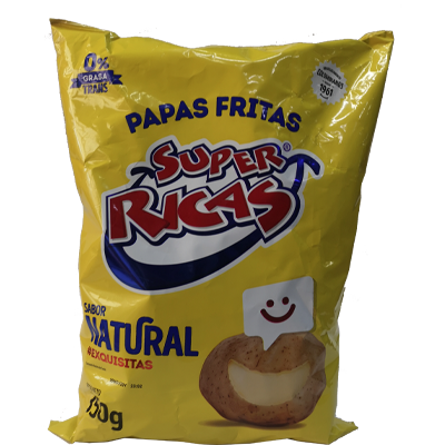 PAPAS POLLO SUPER RIC 120g