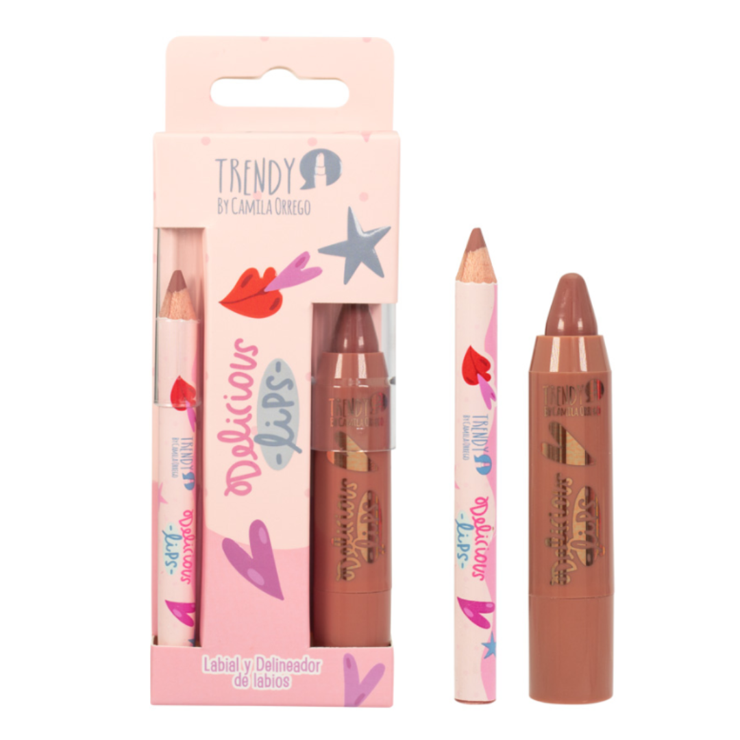 KIT DE LABIOS DELICIOUS LIPS TRENDY