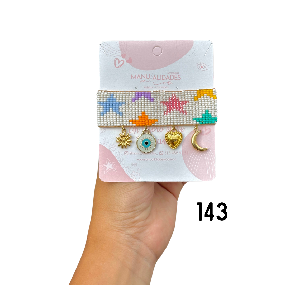 PULSERA TELAR ESTRELLA MANU