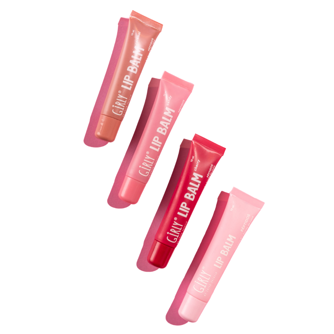 LIP BALM CON PEPTIDOS CON COLOR GIRLY