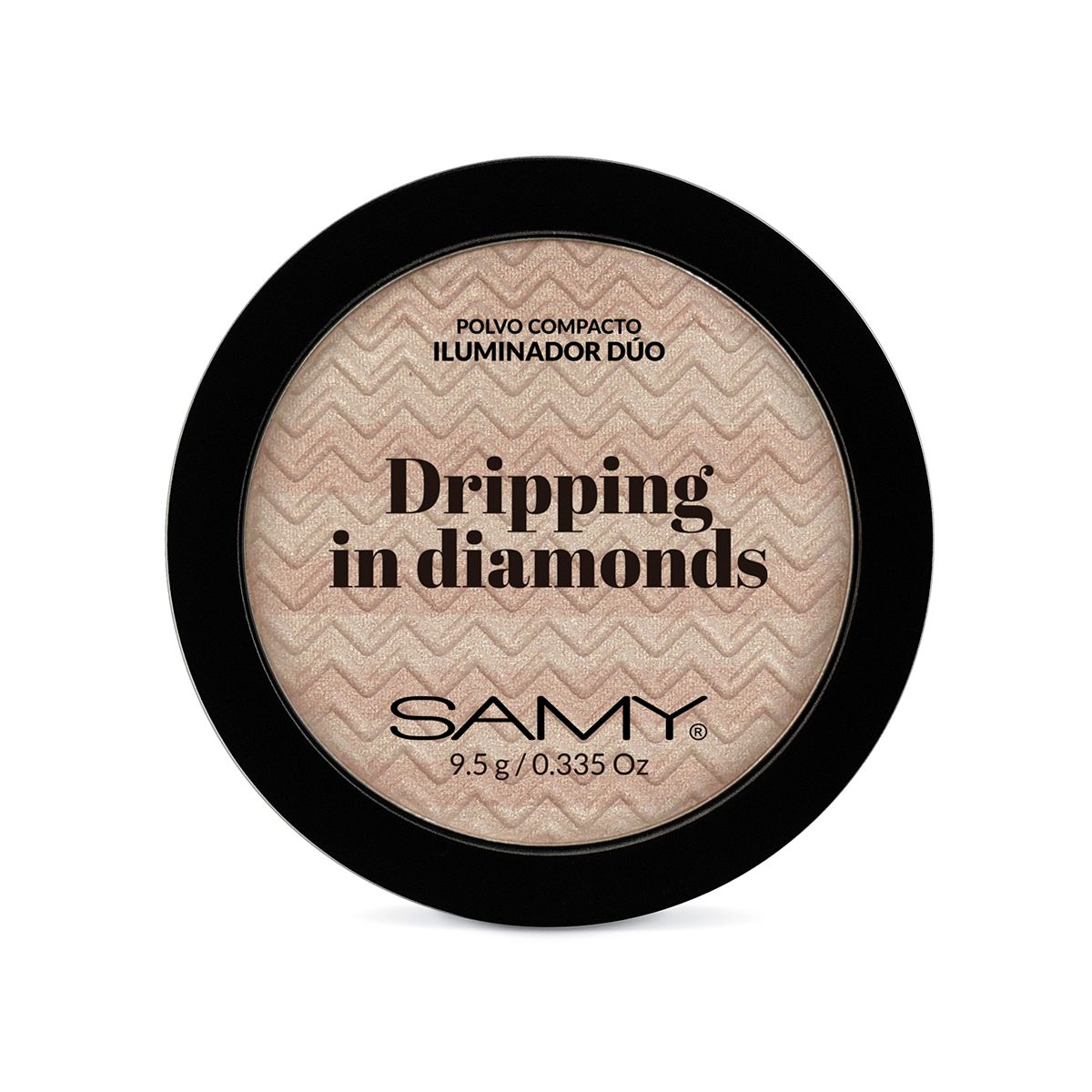 POLVO COMPACTO ILUMINADOR DRIPPING IN DIAMONDS SAMY