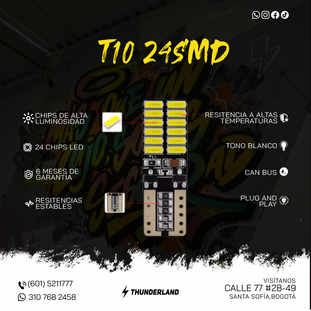 BOM T10 24SMD