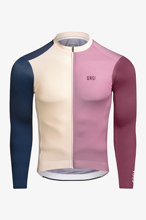 Jersey Ciclismo Manga Larga Km100 Wine - UNISEX / M