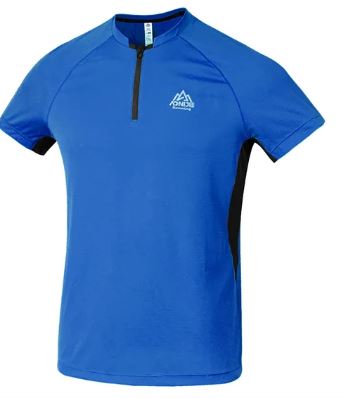 AONIJIE-Camiseta deportiva de secado rápido para hombre