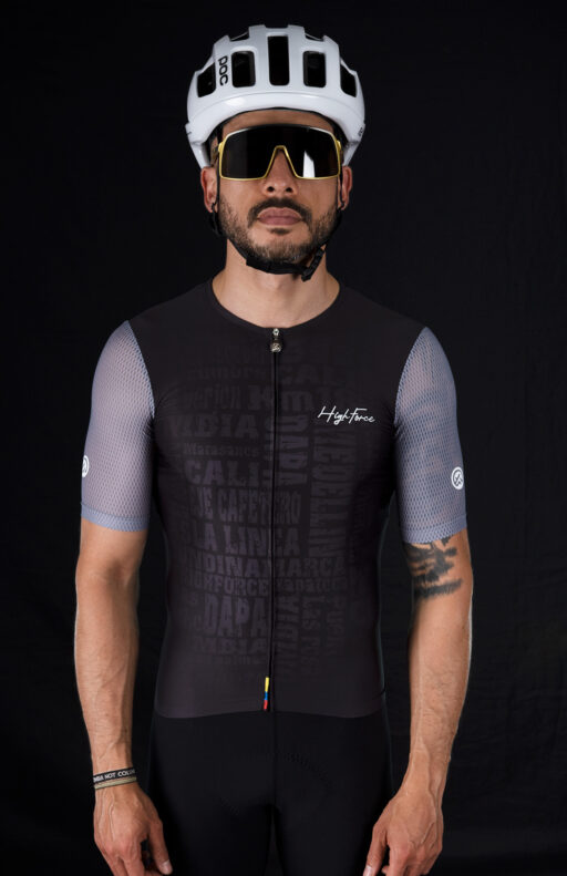 JERSEY HOMBRE ULTRALIGHT NEGRO/GRIS HIGHFORCE