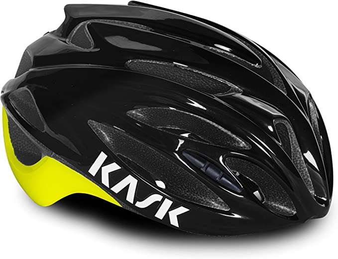 CASCO KASK RAPIDO BLACK/YELLOW FLUO T