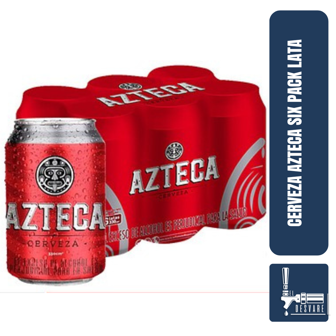 CERVEZA AZTECA SIX PACK 330ML