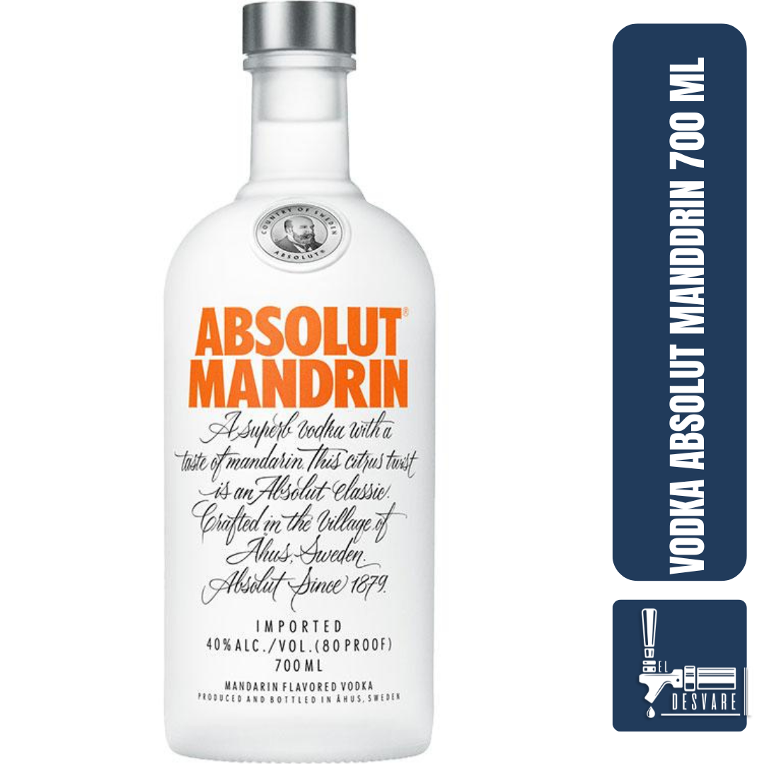 VODKA ABSOLUT MANDRIN 700ML