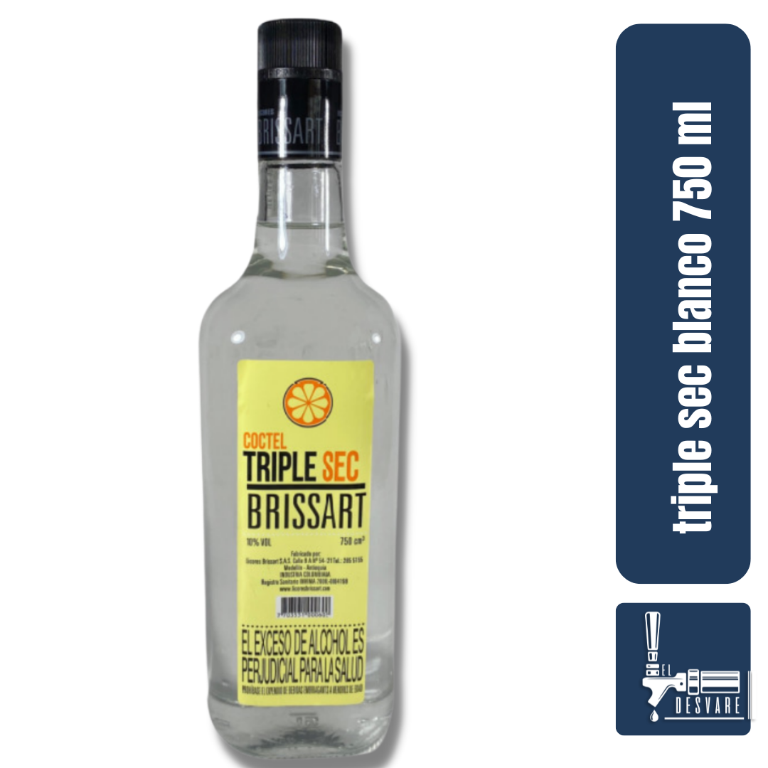 TRIPLE SEC BRISSART BLANCO 750ML