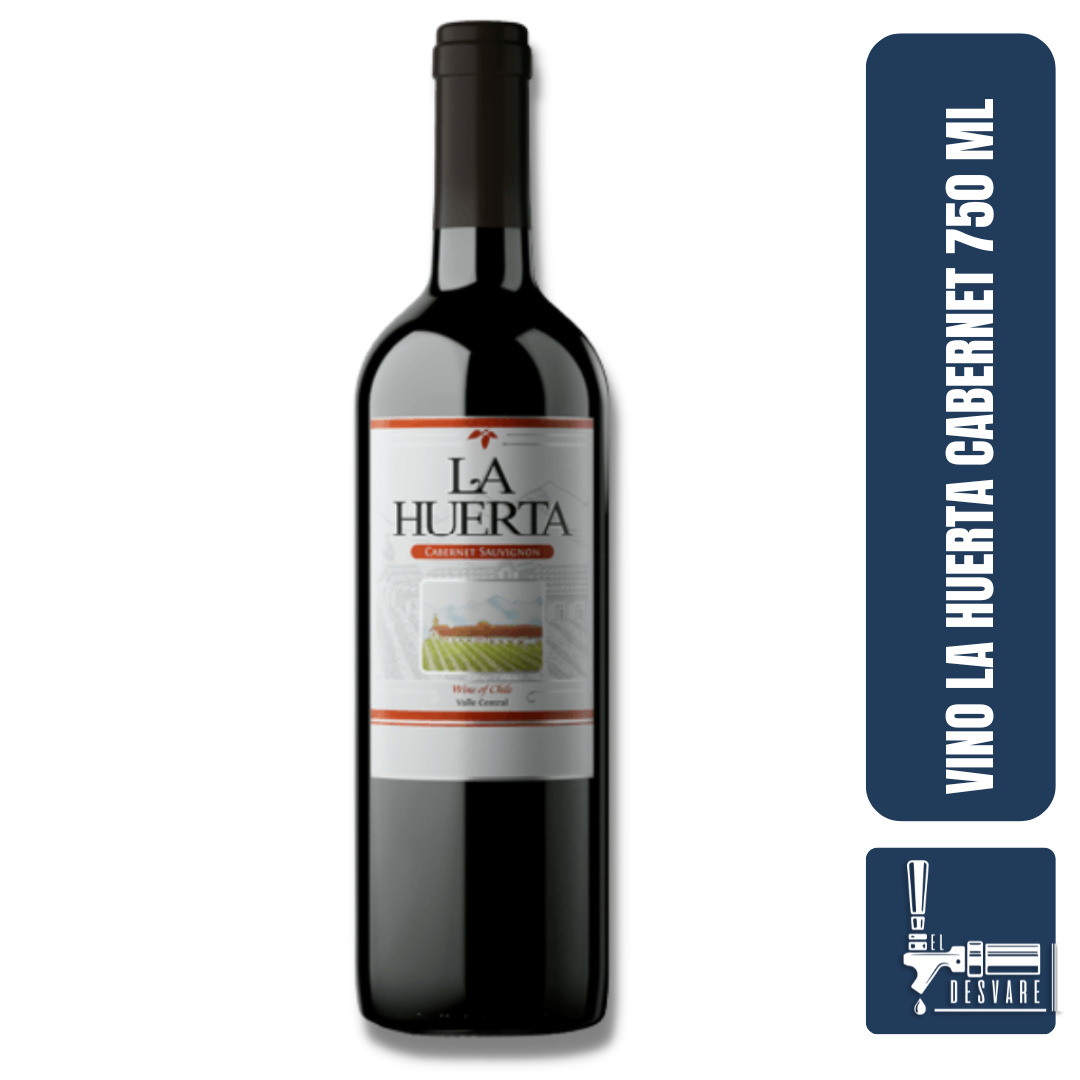 VINO LA HUERTA CABERNET SAUVIGNON 750ML