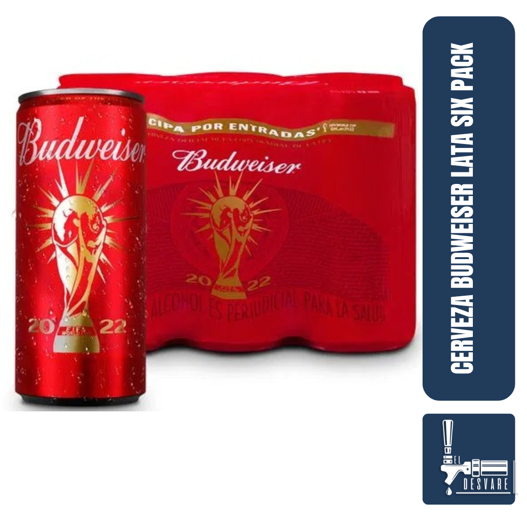 BUDWEISER LTA SIX PAC 269ML