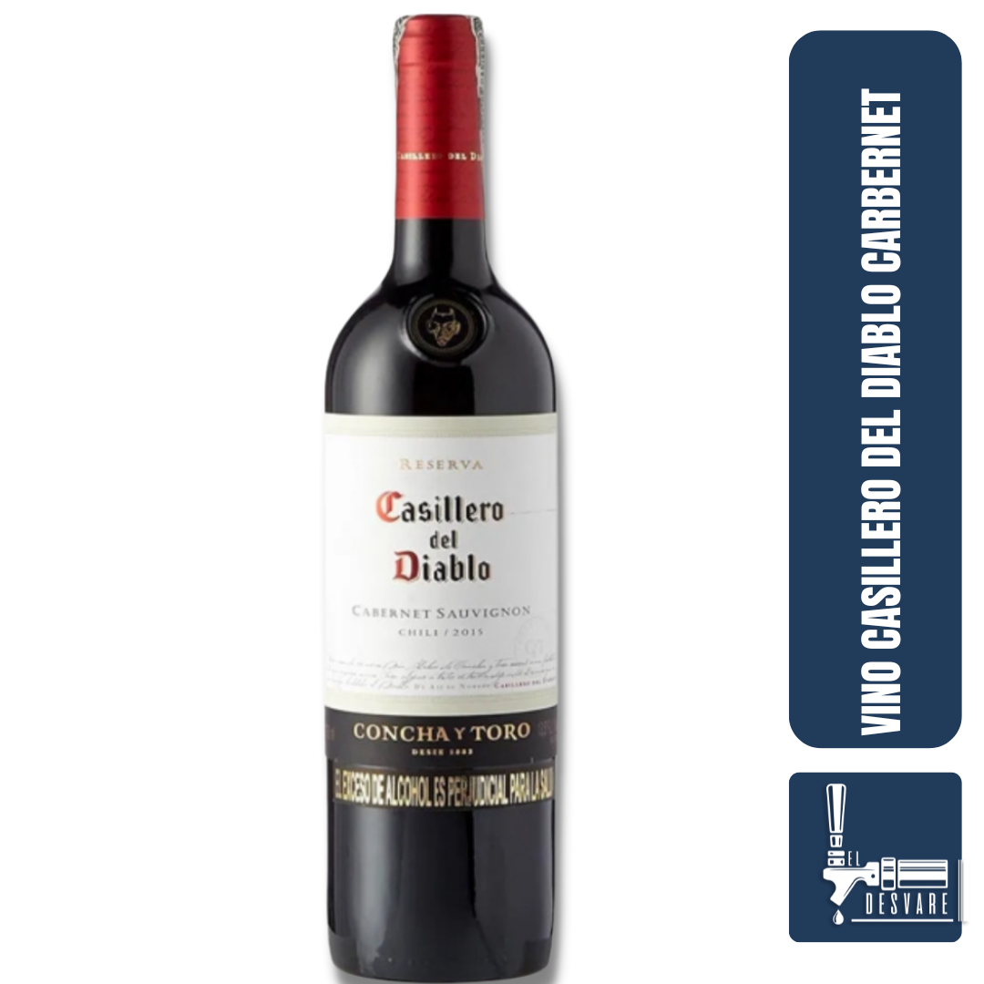 VINO CASILLERO CABERNET SAUV. 750ML