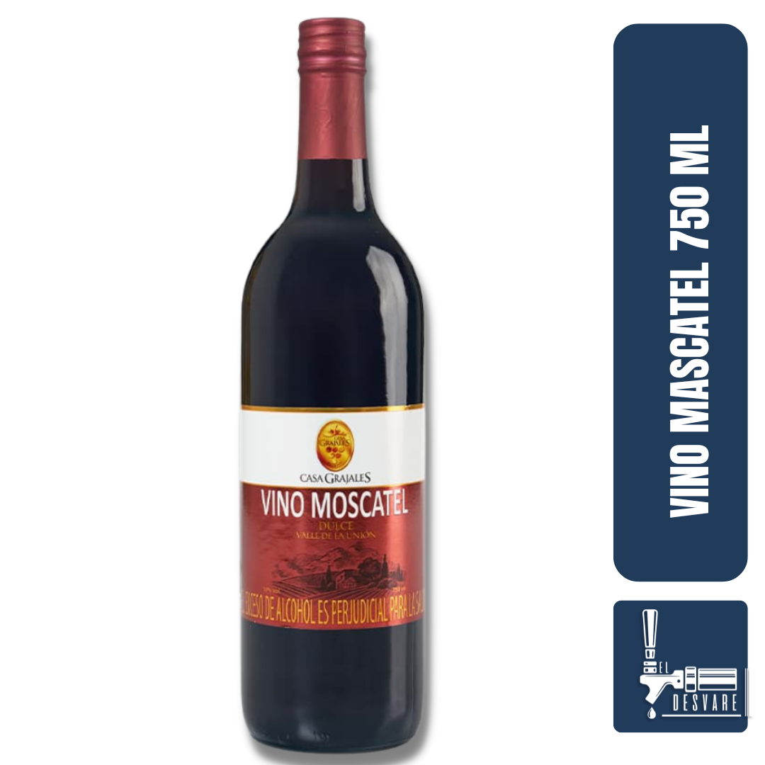 VINO MOSCATEL CASA GRAJALES 750ML