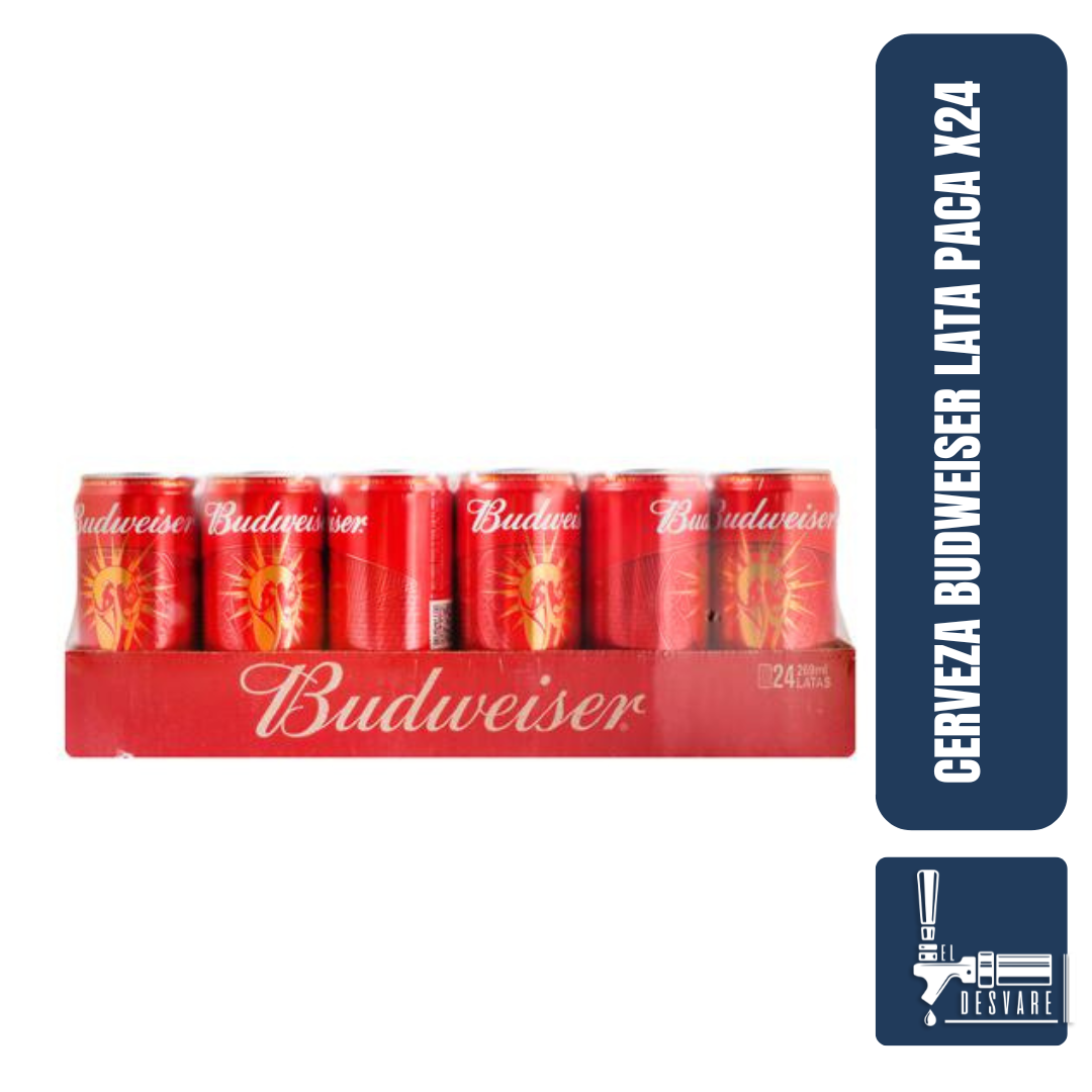 BUDWEISER LTA PACA X24 269ML