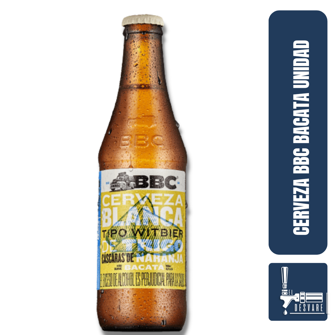 CERVEZA BBC BACATA X BOTELLA UNIDAD