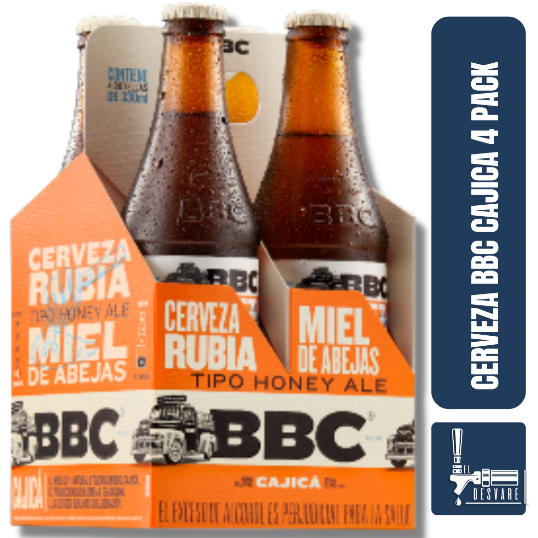 BBC CAJICA MIEL FOUR PACK NR 330ML 