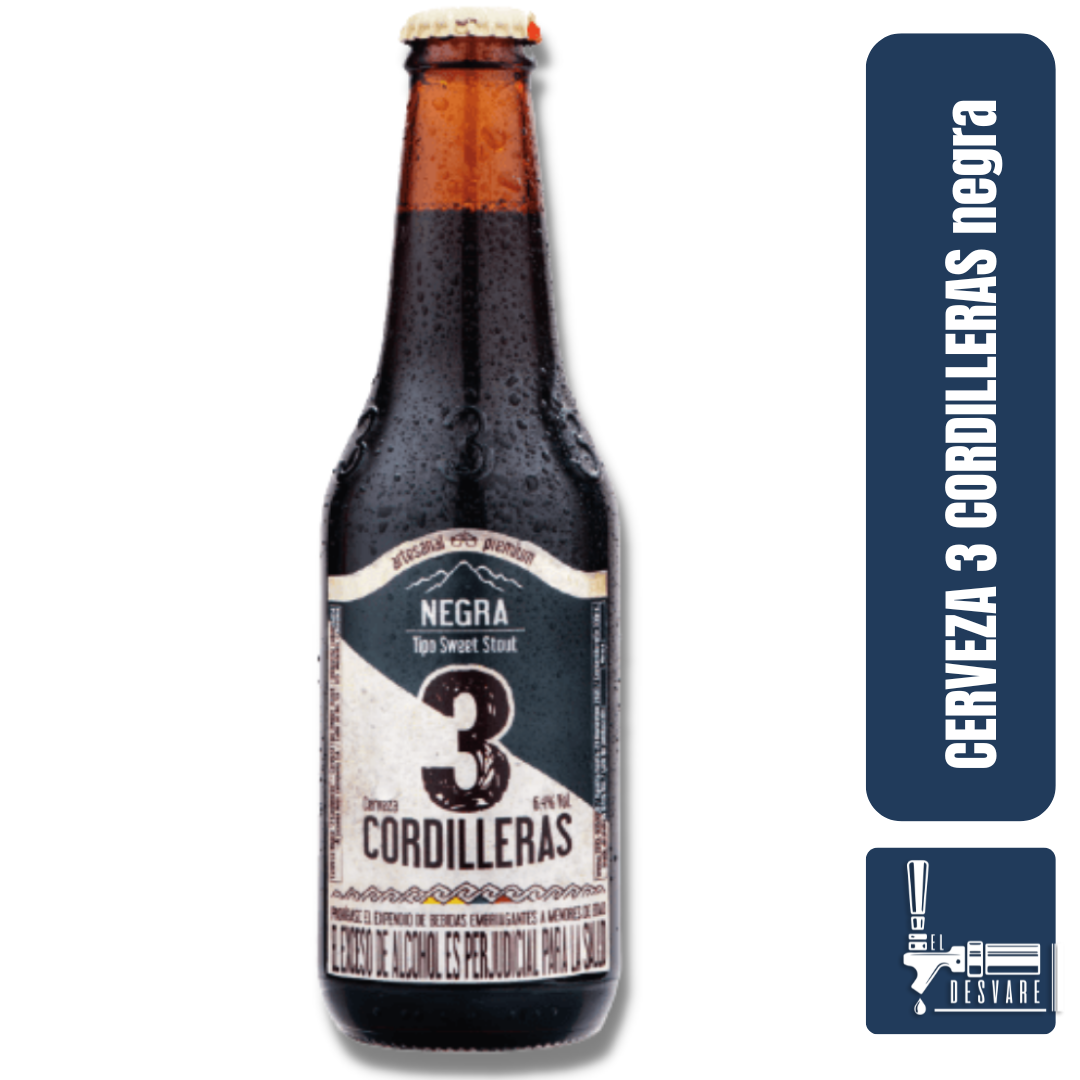 3 CORDILLERAS NEGRA 330ML 