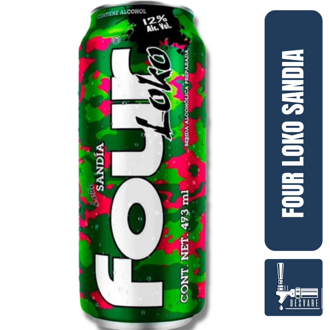 COCTEL FOUR LOKO SANDIA 473ML