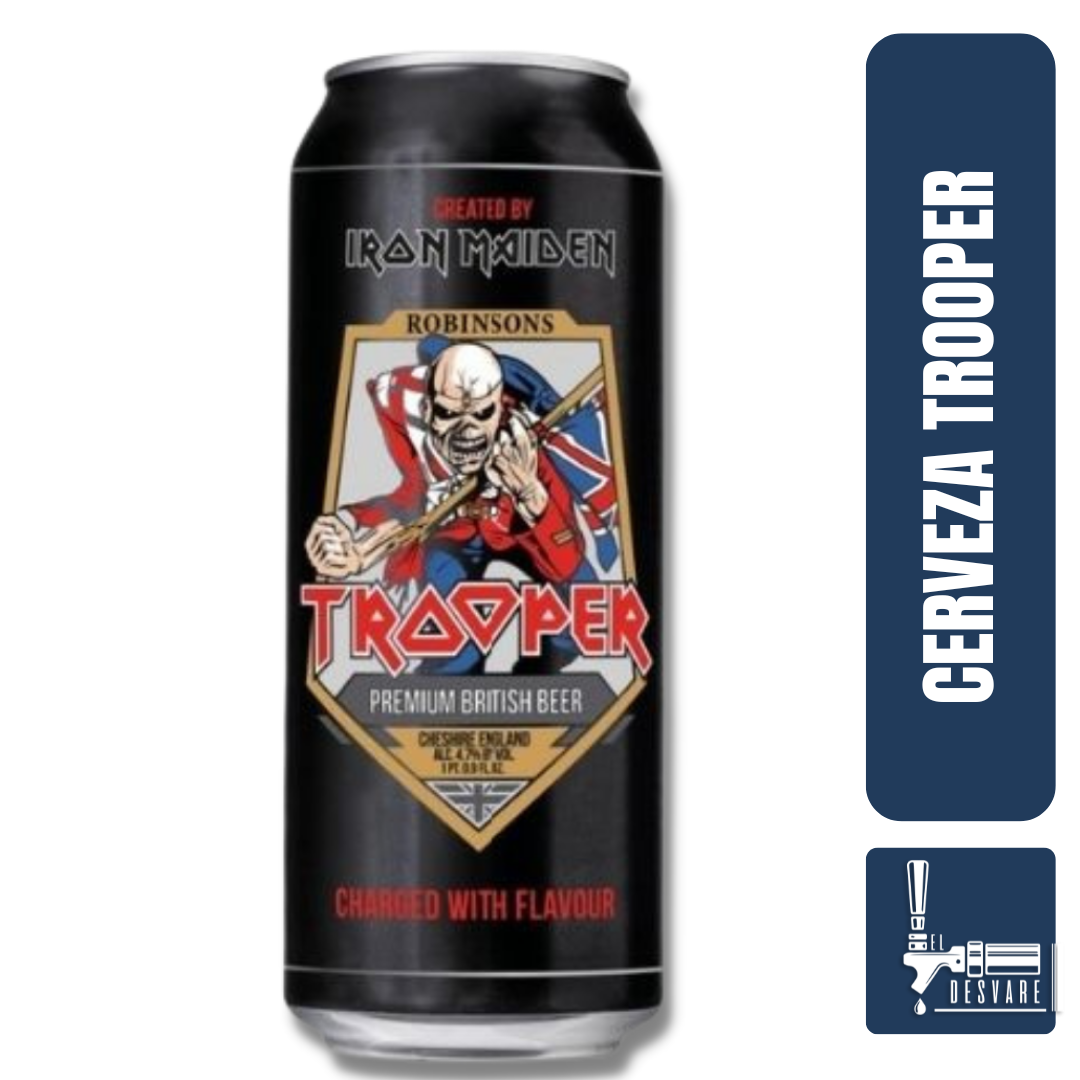 CERVEZA TROOPER IRON MAIDEN 500ML