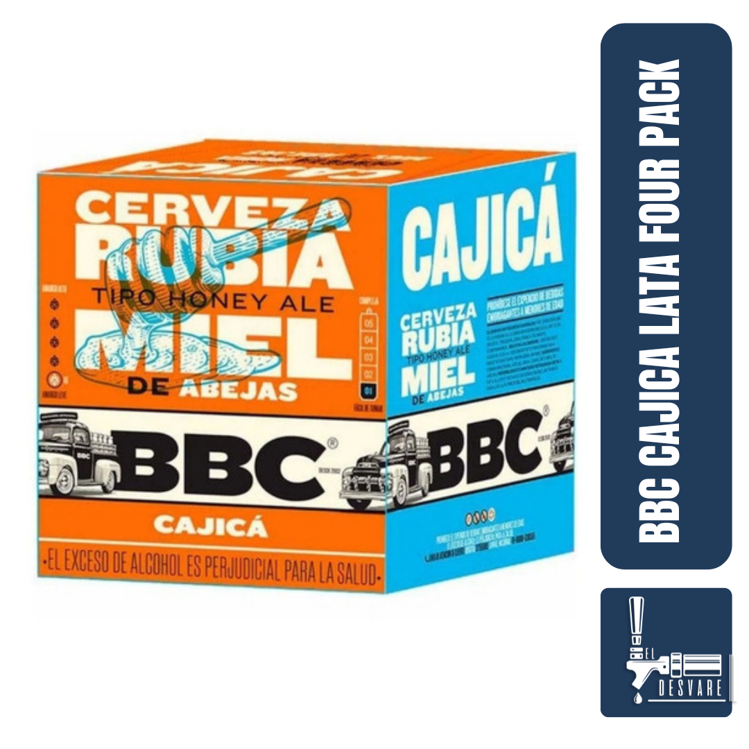 BBC CAJICA MIEL FOUR PACK LATA 269ML