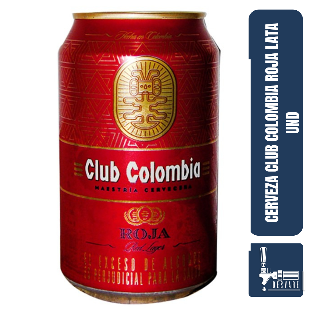 CLUB COLOMBIA LATA ROJA  UND 330ML