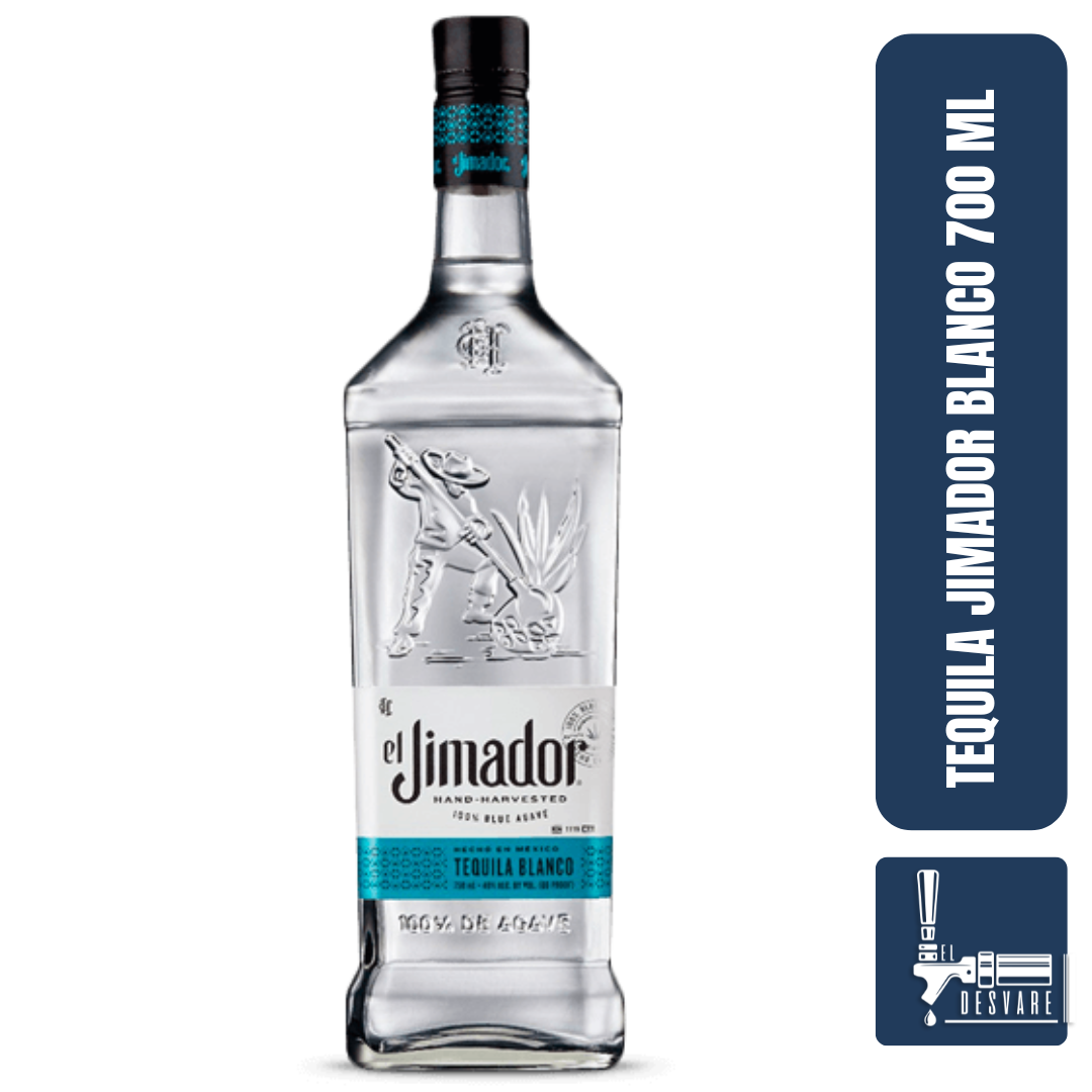 TEQUILA JIMADOR BLANCO 100% AGAVE 750ML