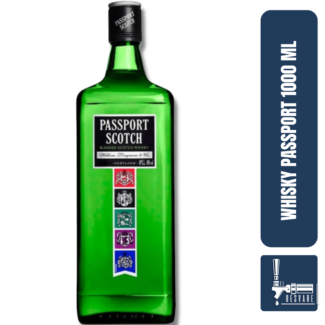 WHISKY PASSPORT 1000ML