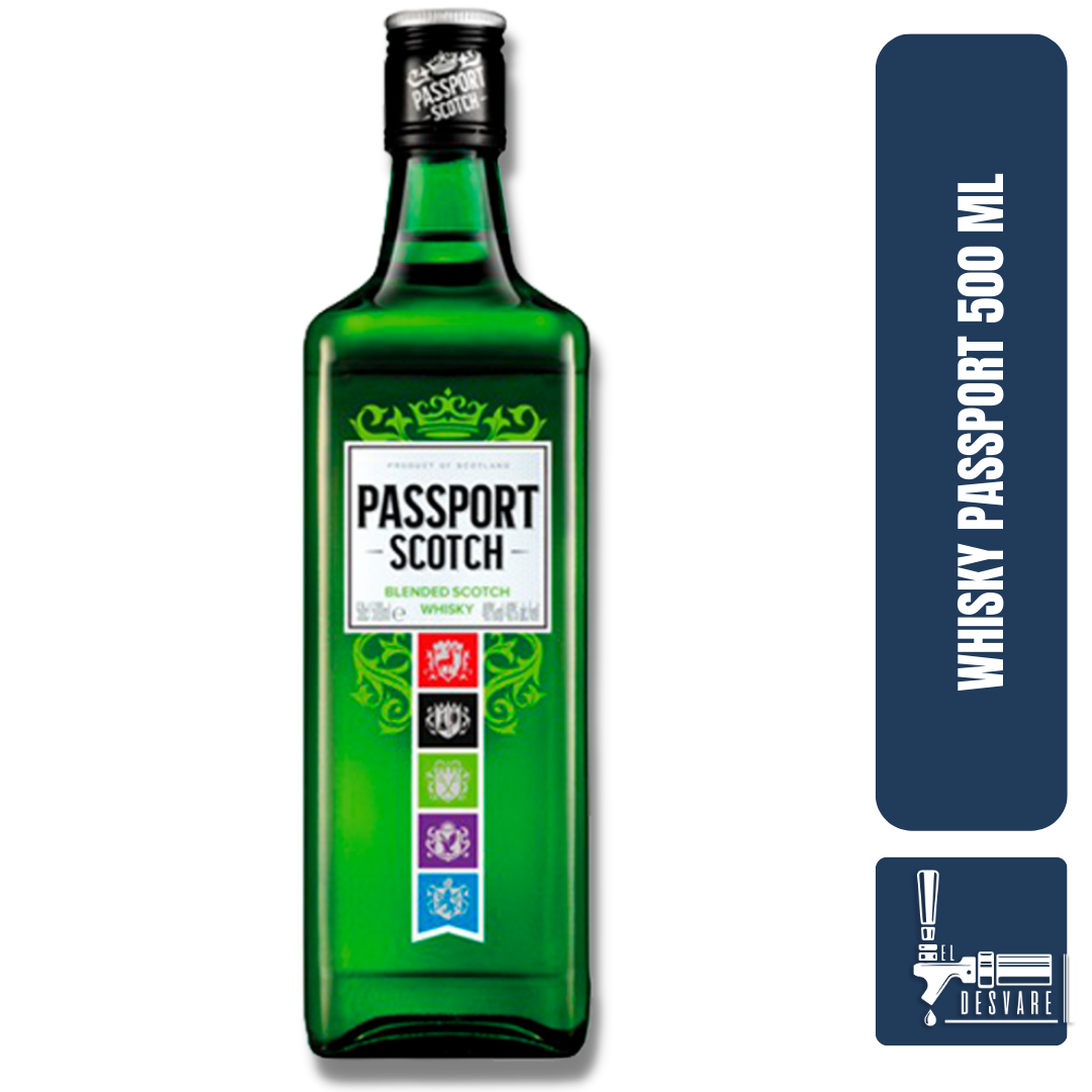 WHISKY PASSPORT 500ML