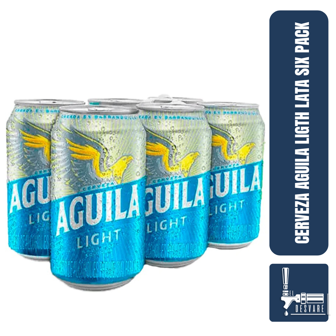 AGUILA LIGTH LTA SIX PACK 330ML