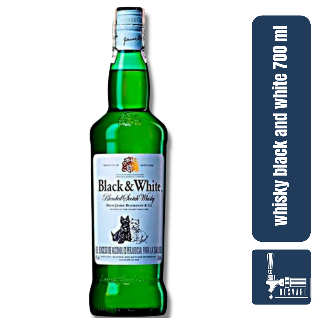 WHISKY BLACK & WHITE 700ML