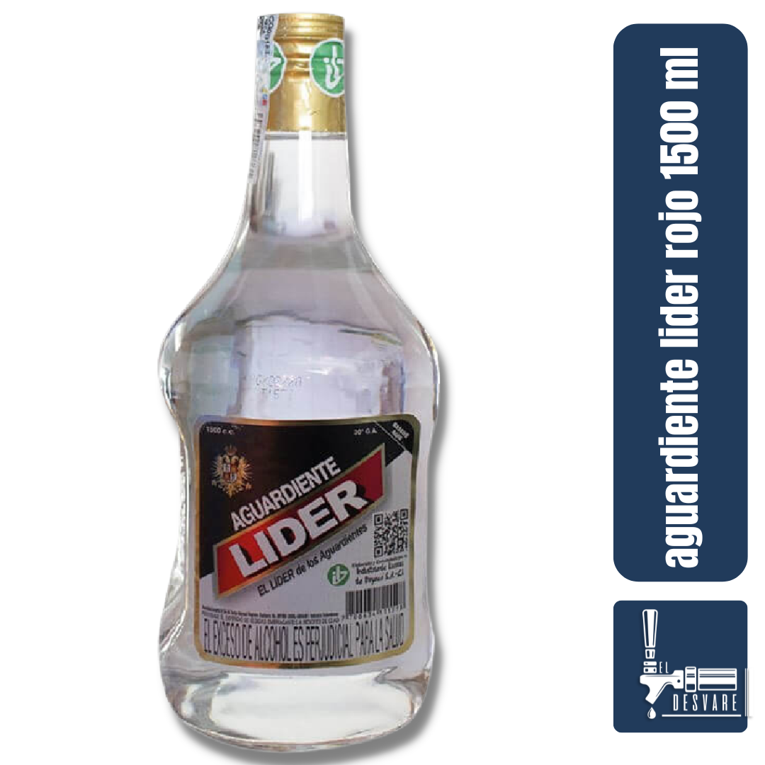 AGUARDIENTE LIDER TRADICIONAL GARRAFA 1500ML