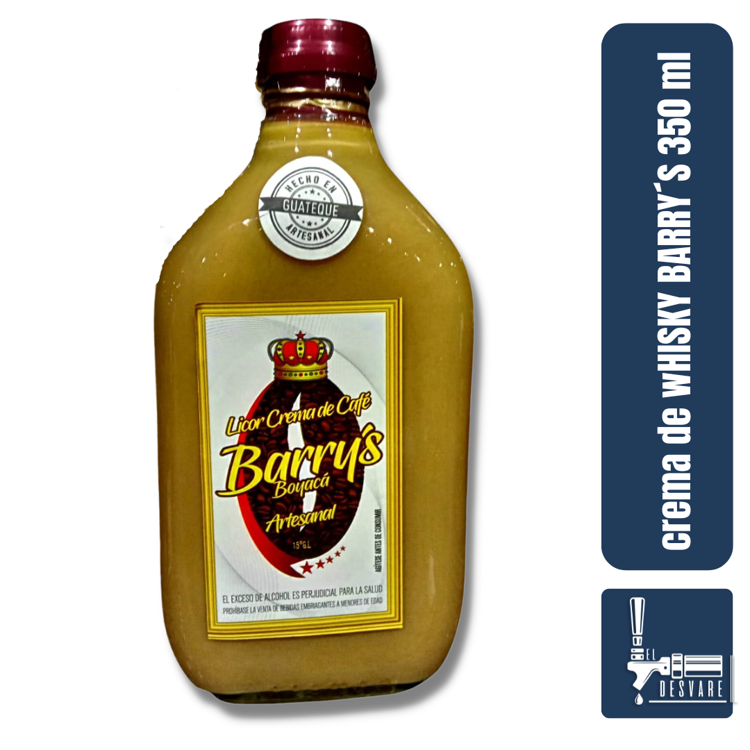 LICOR DE CAFE BARRYS 350ML